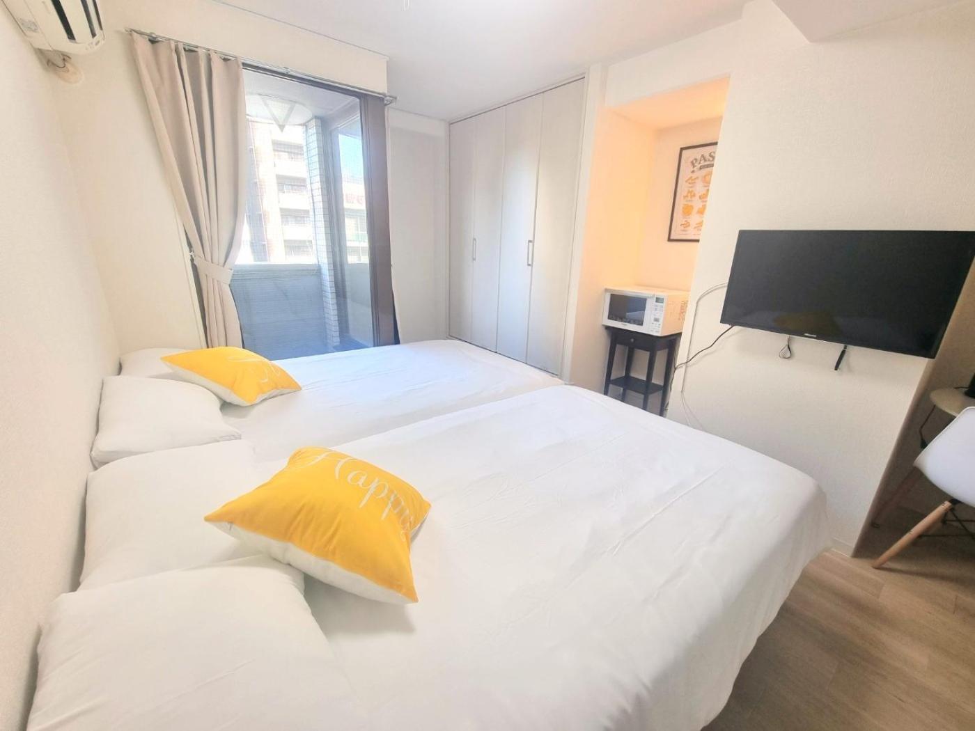 403호 시텐노지역앞 츠텐카쿠 아베노 하루카스 스파월드 난바근접 Apartment Ōsaka